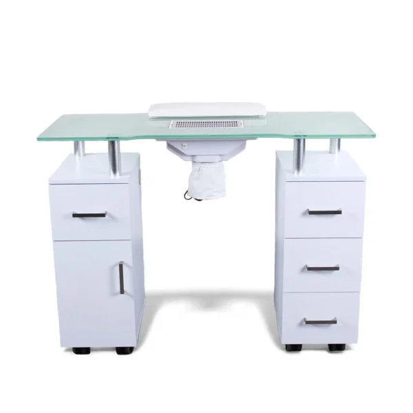 manicure table with dust collector