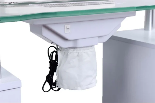 manicure table with dust collector
