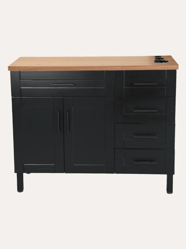 hair salon mirror station