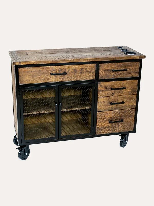 beauty salon styling stations