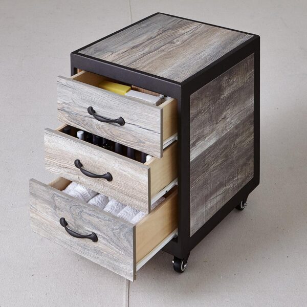 hair salon storage cart