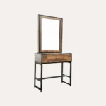 salon makeup station