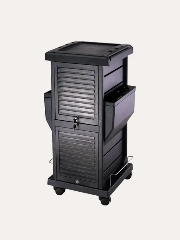 salon storage cart