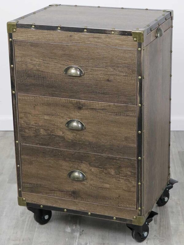 rustic salon stations