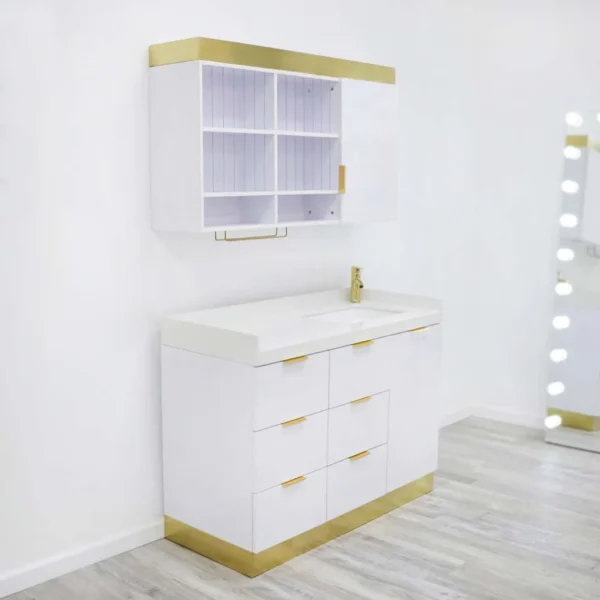 Ava Salon Color Bar & Wash Sink